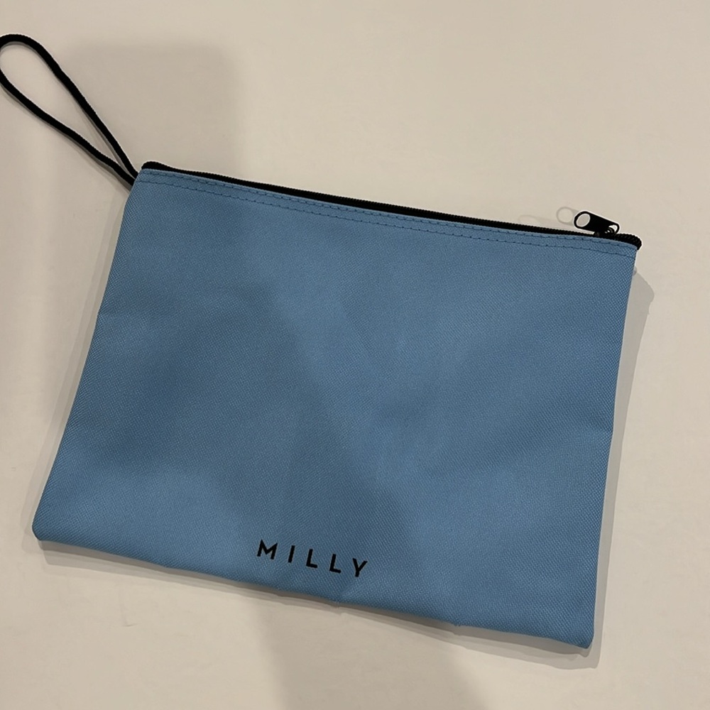 Milly beach please blue beach zip pouch - Picture 3 of 6